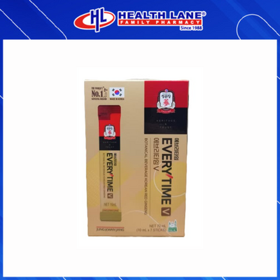 JUNG KWAN JANG KOREAN RED GINSENG EXT EVERYTIME V 10ML X 7'S